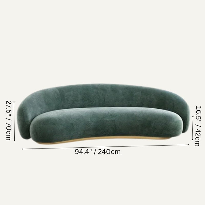 Yara Curved Sofa