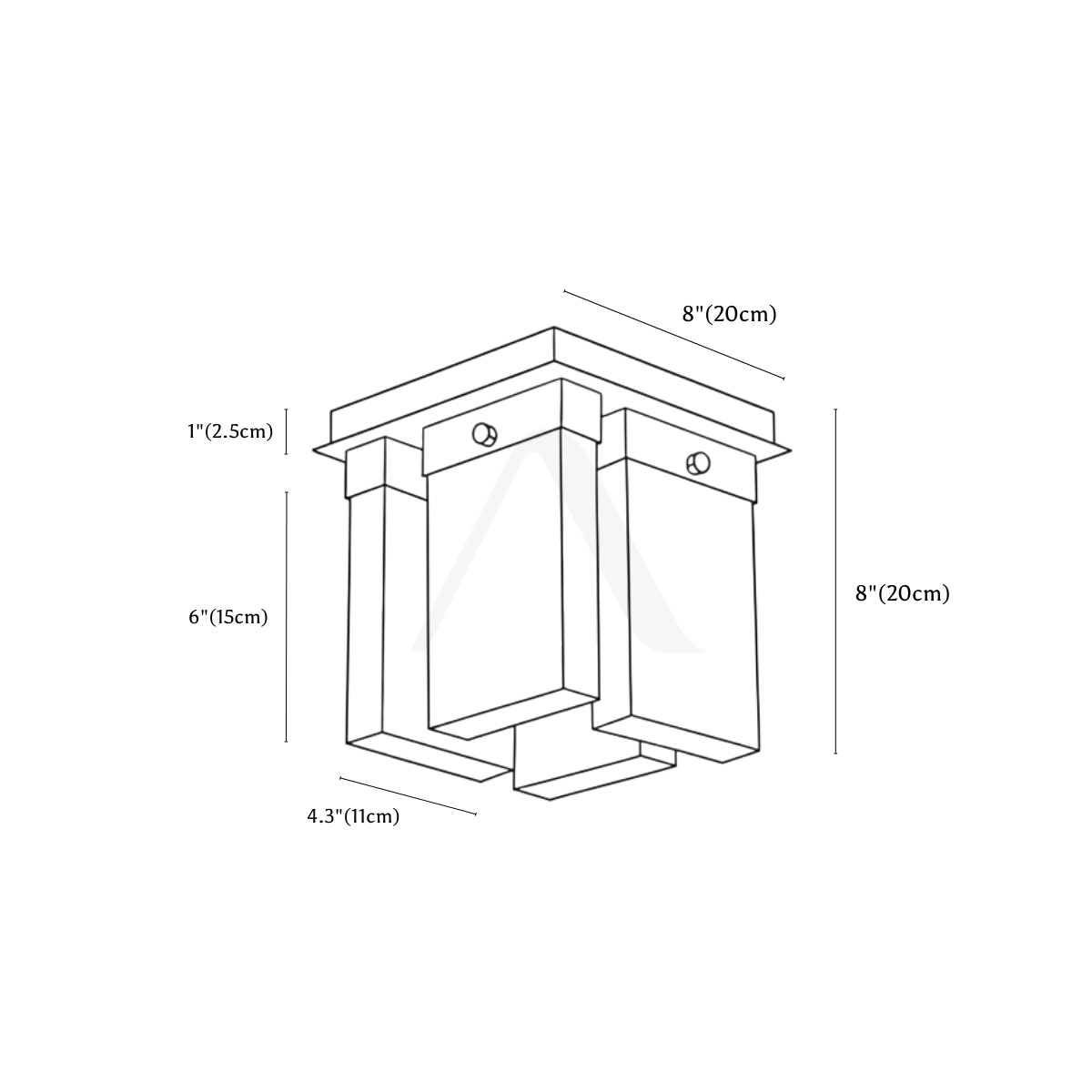Dimension drawing 1
