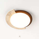 Bark Travertine Lamp