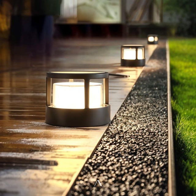Basin Garden Lamp