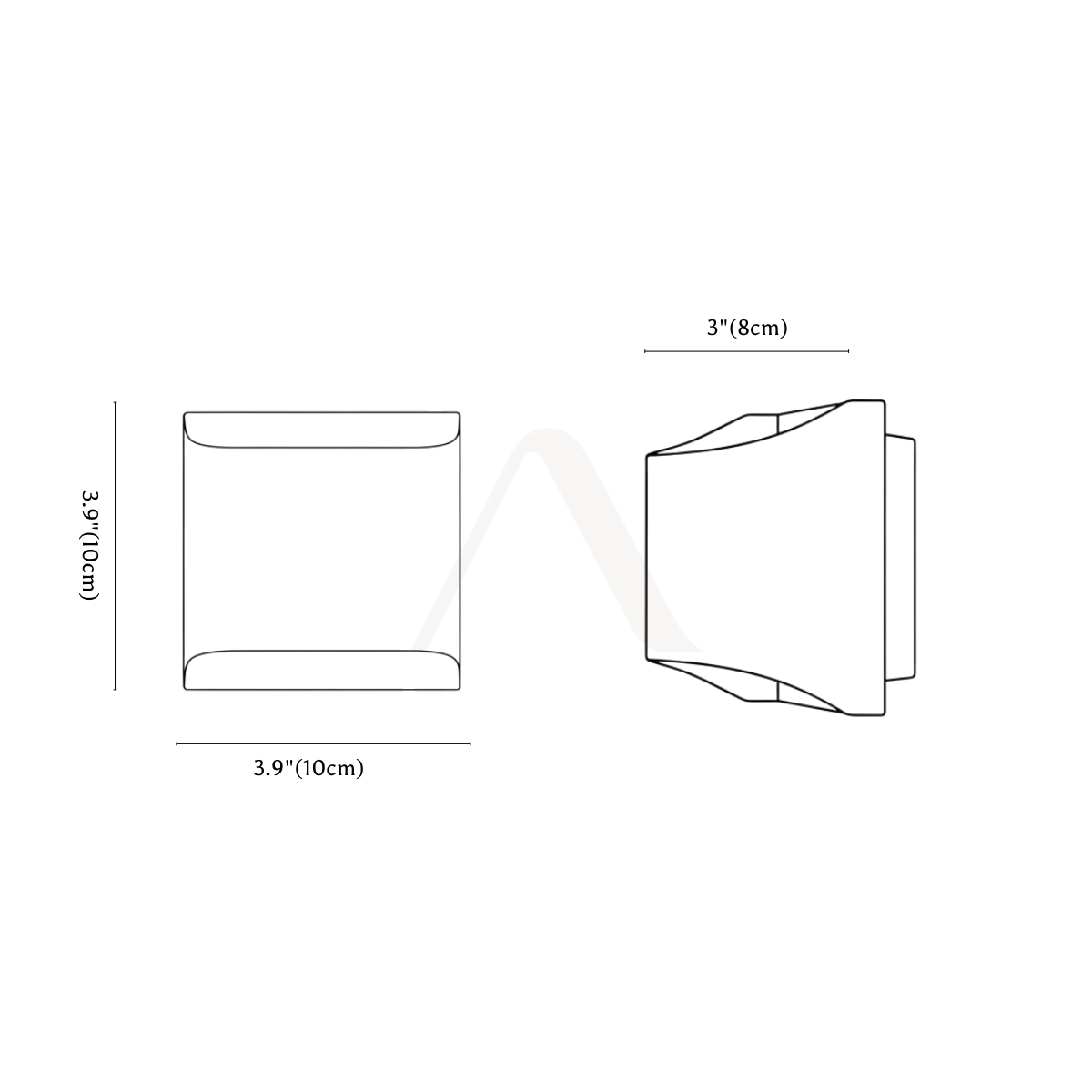 Dimension drawing 1