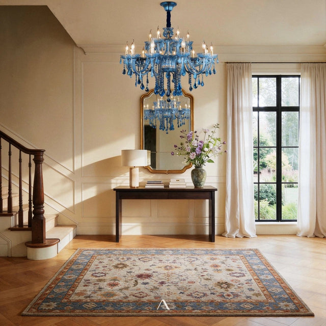 Belley Chandelier - Blue