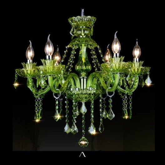 Belley Chandelier - Green