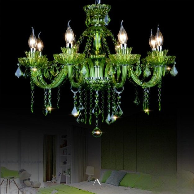 Belley Chandelier - Green