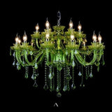 Belley Chandelier - Green