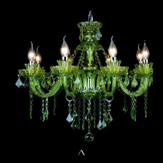 Belley Chandelier - Green