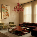 Belley Chandelier - Pink