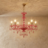 Belley Chandelier - Pink