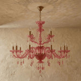 Belley Chandelier - Pink