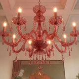 Belley Chandelier - Pink