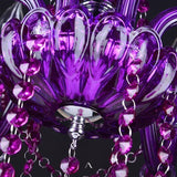 Belley Chandelier - Purple