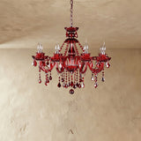 Belley Chandelier - Red