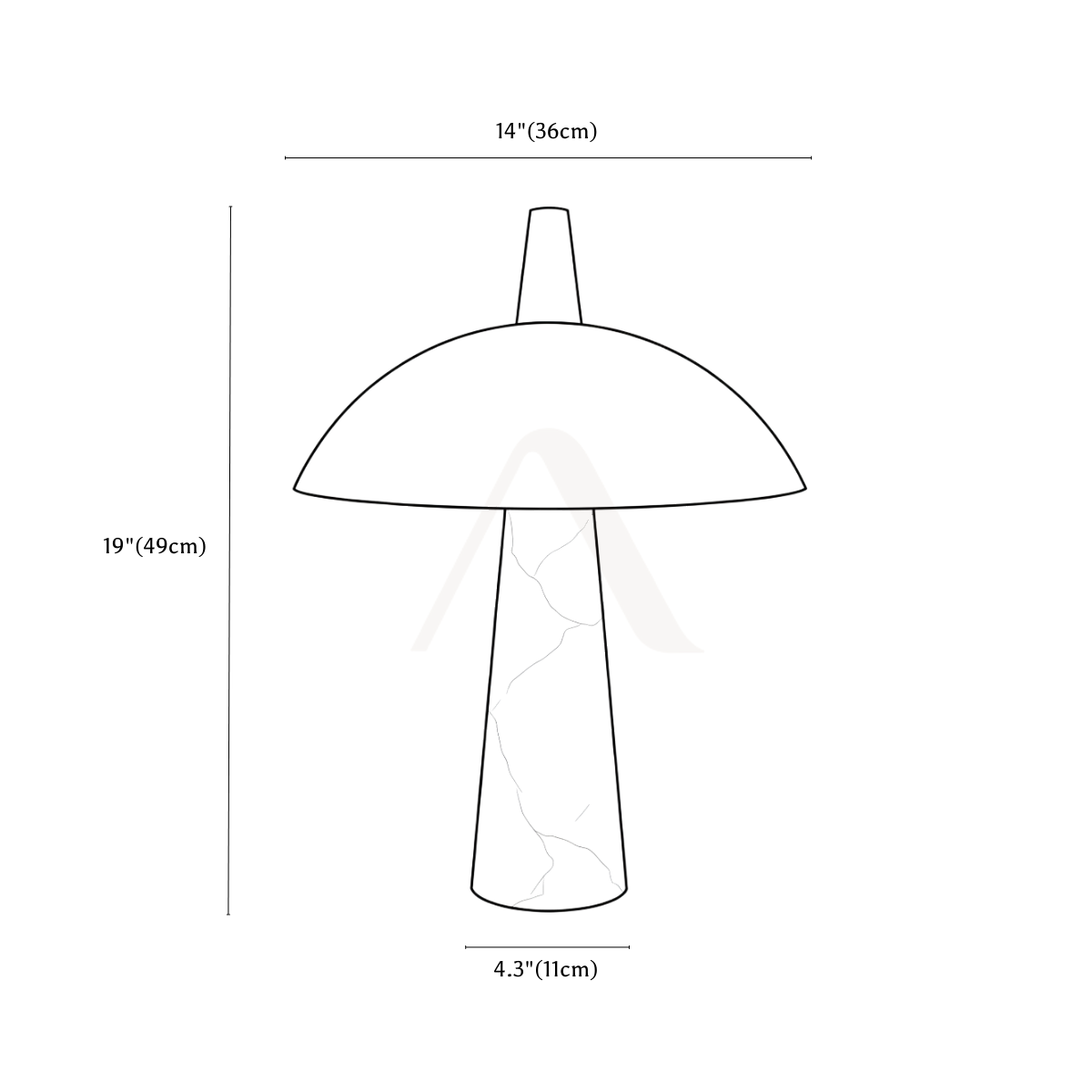 Dimension drawing 1