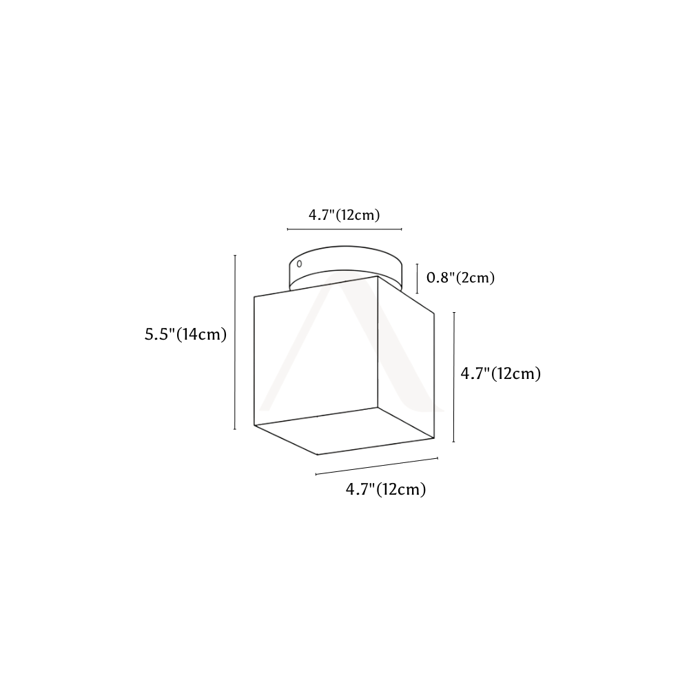 Dimension drawing 1