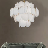 Bouclé Chandelier