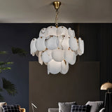Bouclé Chandelier