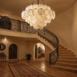 Bouclé Chandelier