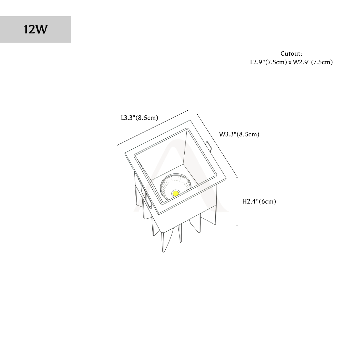 Dimension drawing 1