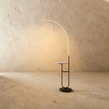 Coffer Side Table & Lamp