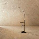 Coffer Side Table & Lamp