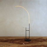 Coffer Side Table & Lamp