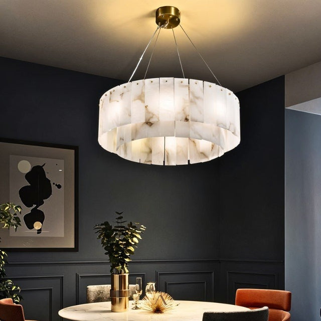 Denim Chandelier