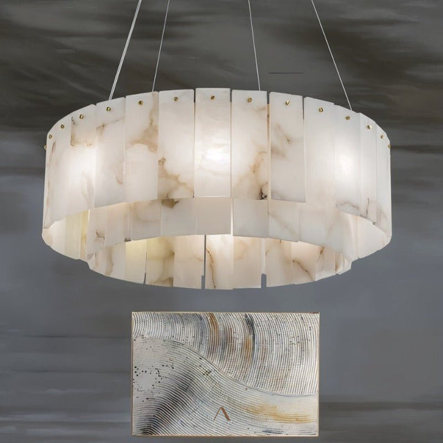 Denim Chandelier