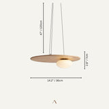 Dentil Pendant Light