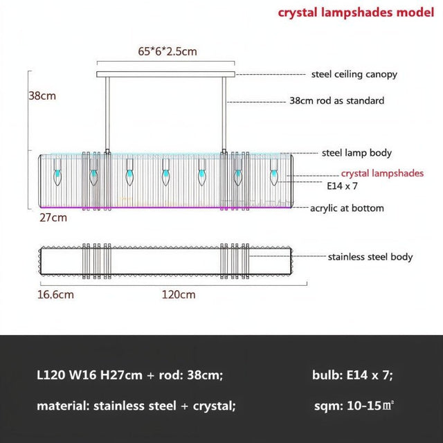 Glazing Chandelier