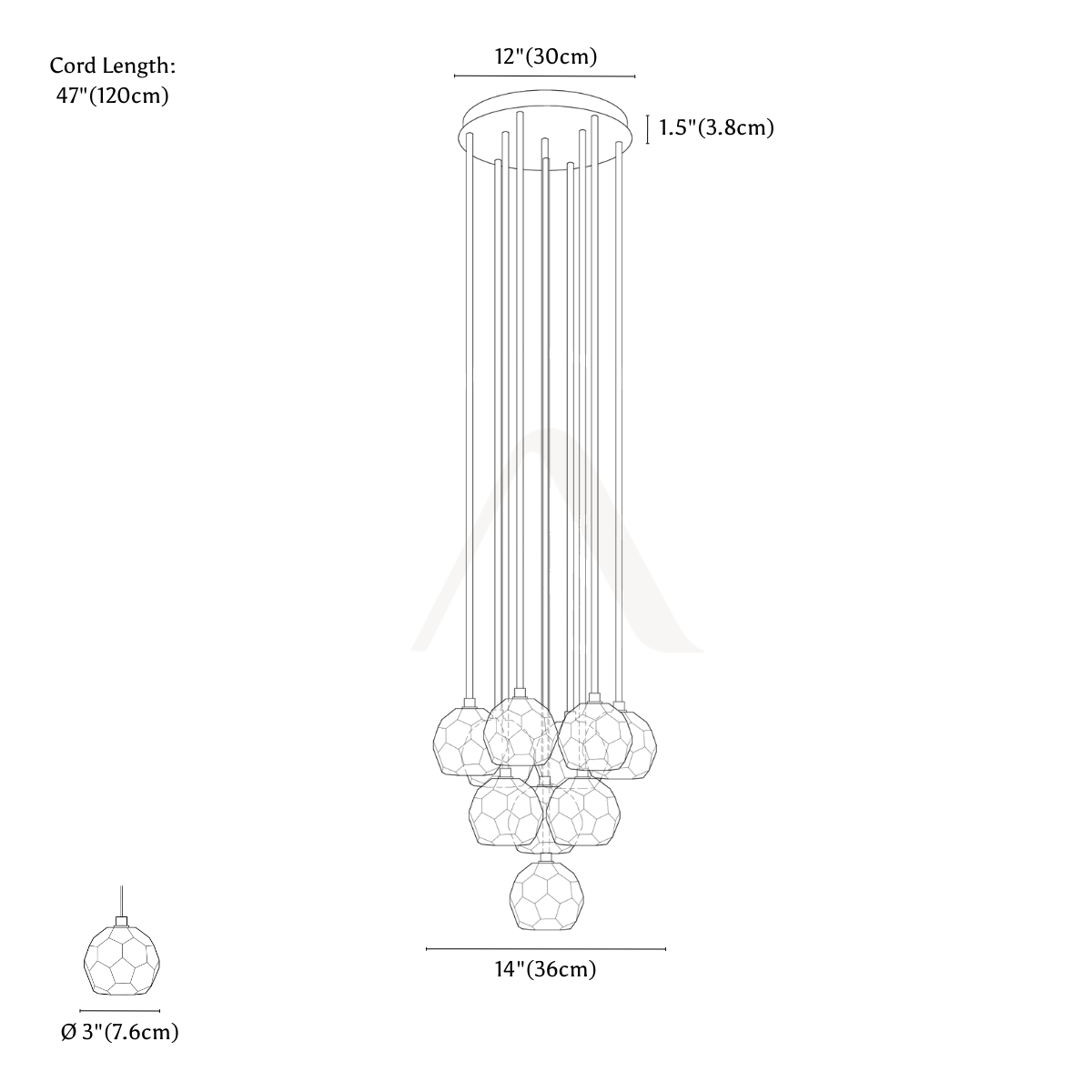 Dimension drawing 1