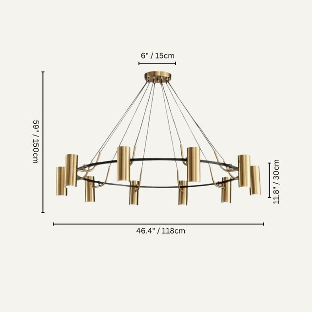 Opaline Chandelier