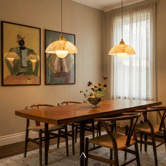 Felt Pendant Light
