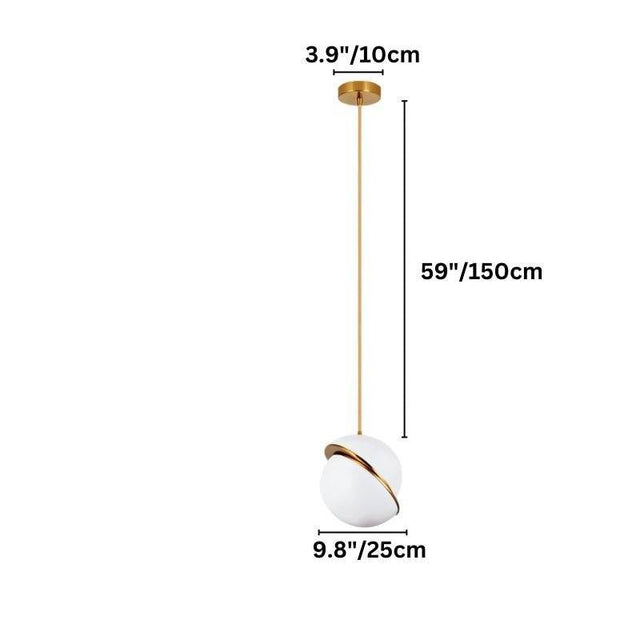 Stucco Pendant Light