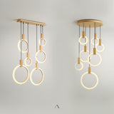 Gabbro Chandelier