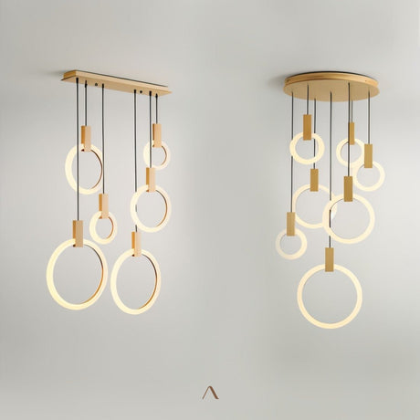 Gabbro Chandelier