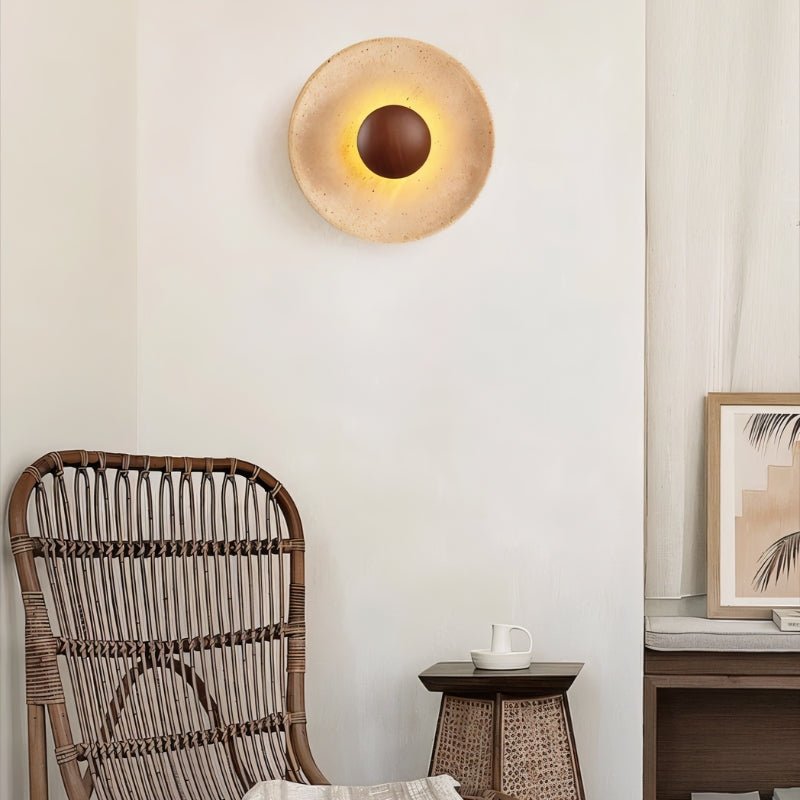 image_text: glova-travertine-wall-lamp-modern-stone-living-...