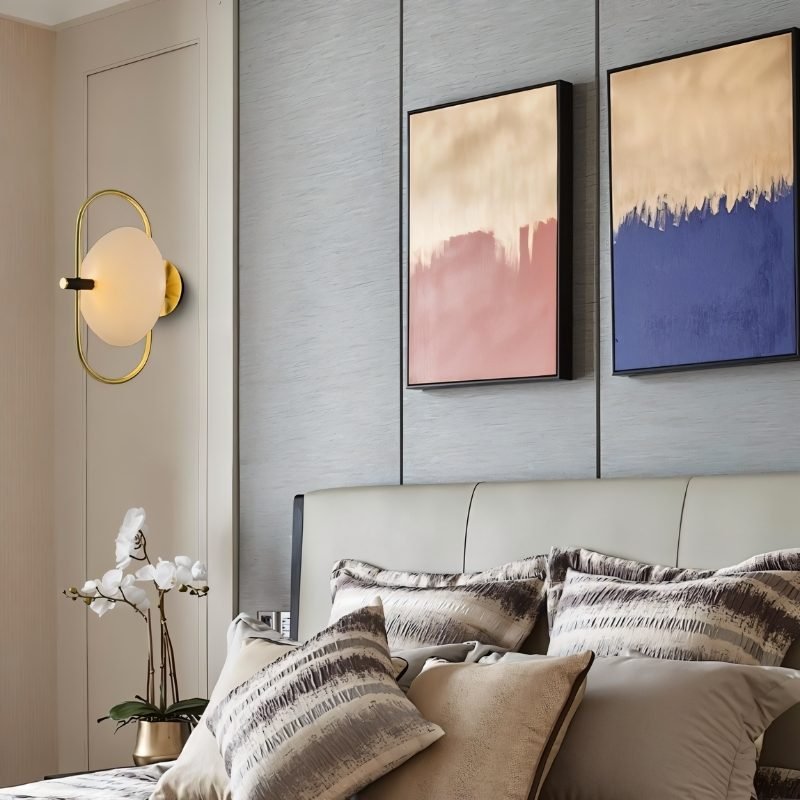 image_text: gyrus-wall-lamp-brass-bedroom-sconce.
