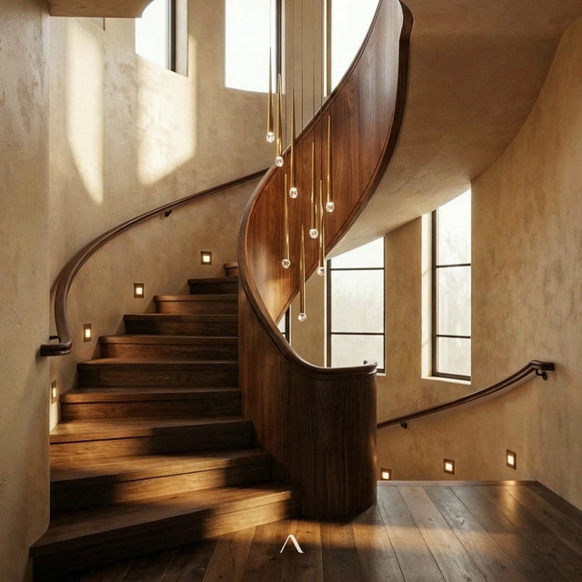 Herouvillette Staircase Chandelier