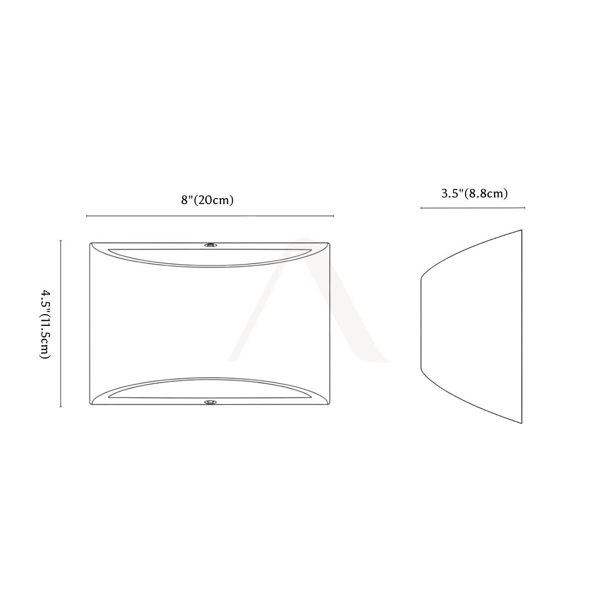 Dimension drawing 1