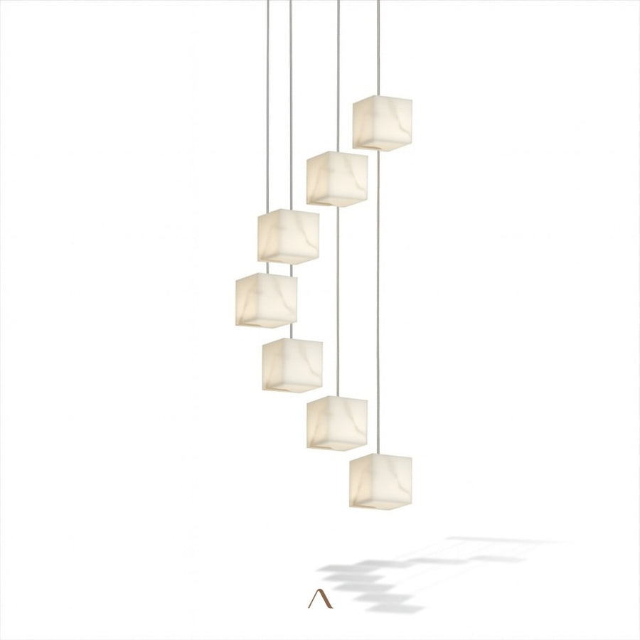 Ikat Chandelier