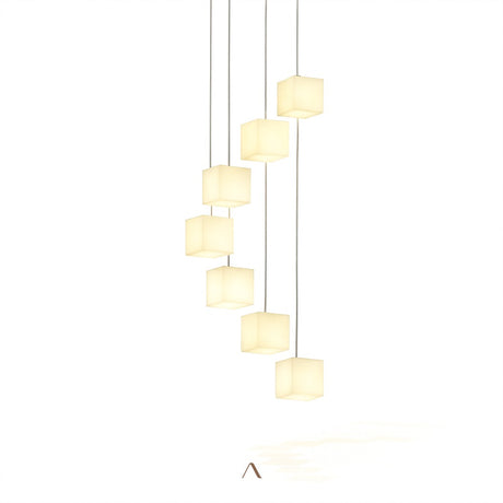 Ikat Chandelier