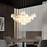 Ikat Chandelier