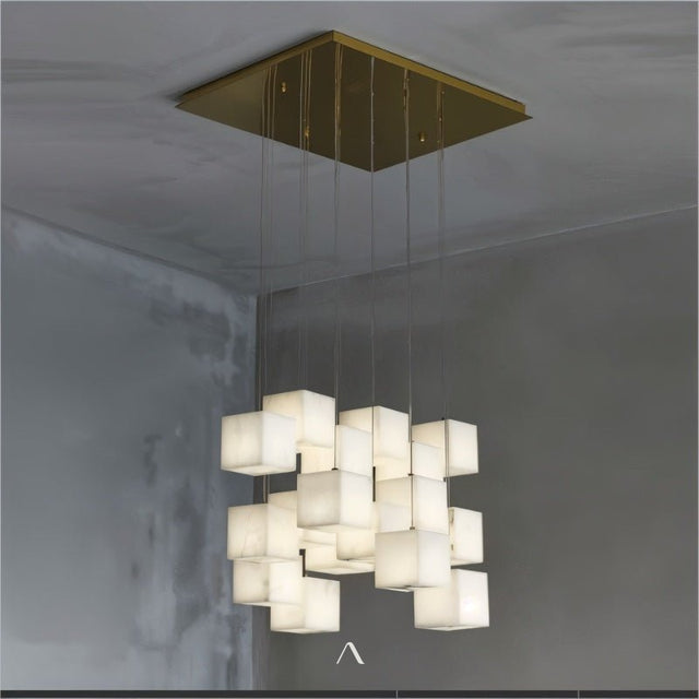 Ikat Chandelier