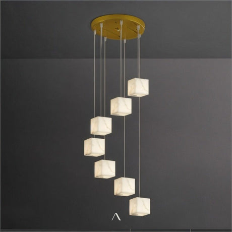 Ikat Chandelier