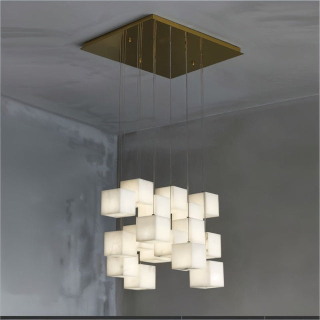 Ikat Chandelier