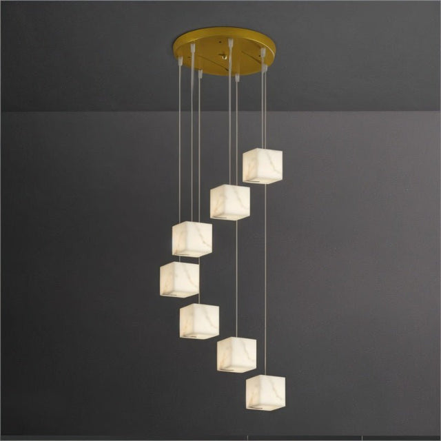 Ikat Chandelier