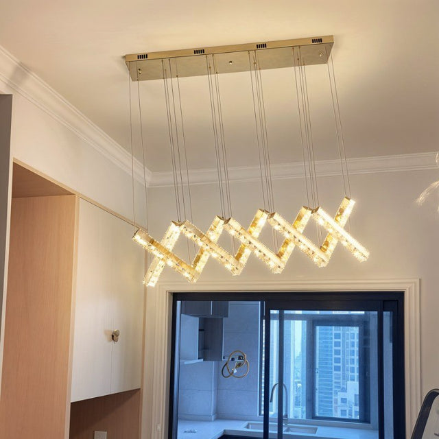 Lath Chandelier