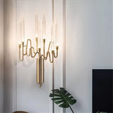 Worsted Wall Lamp