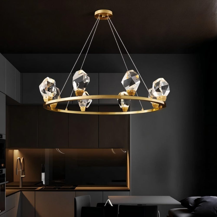 Mitre Round Chandelier