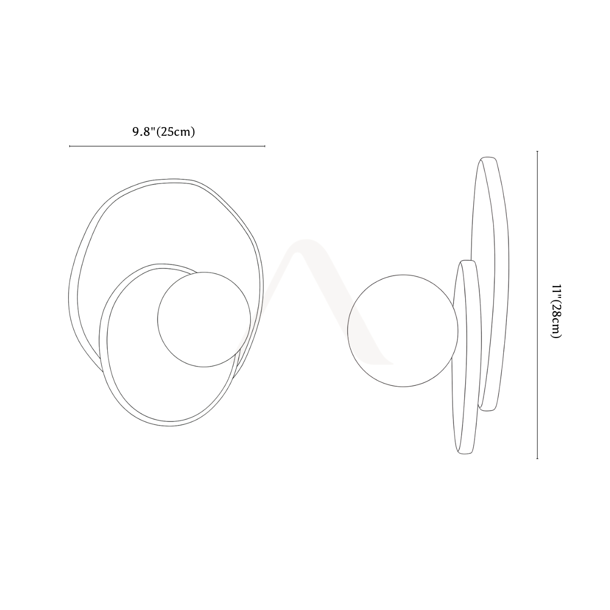 Dimension drawing 1